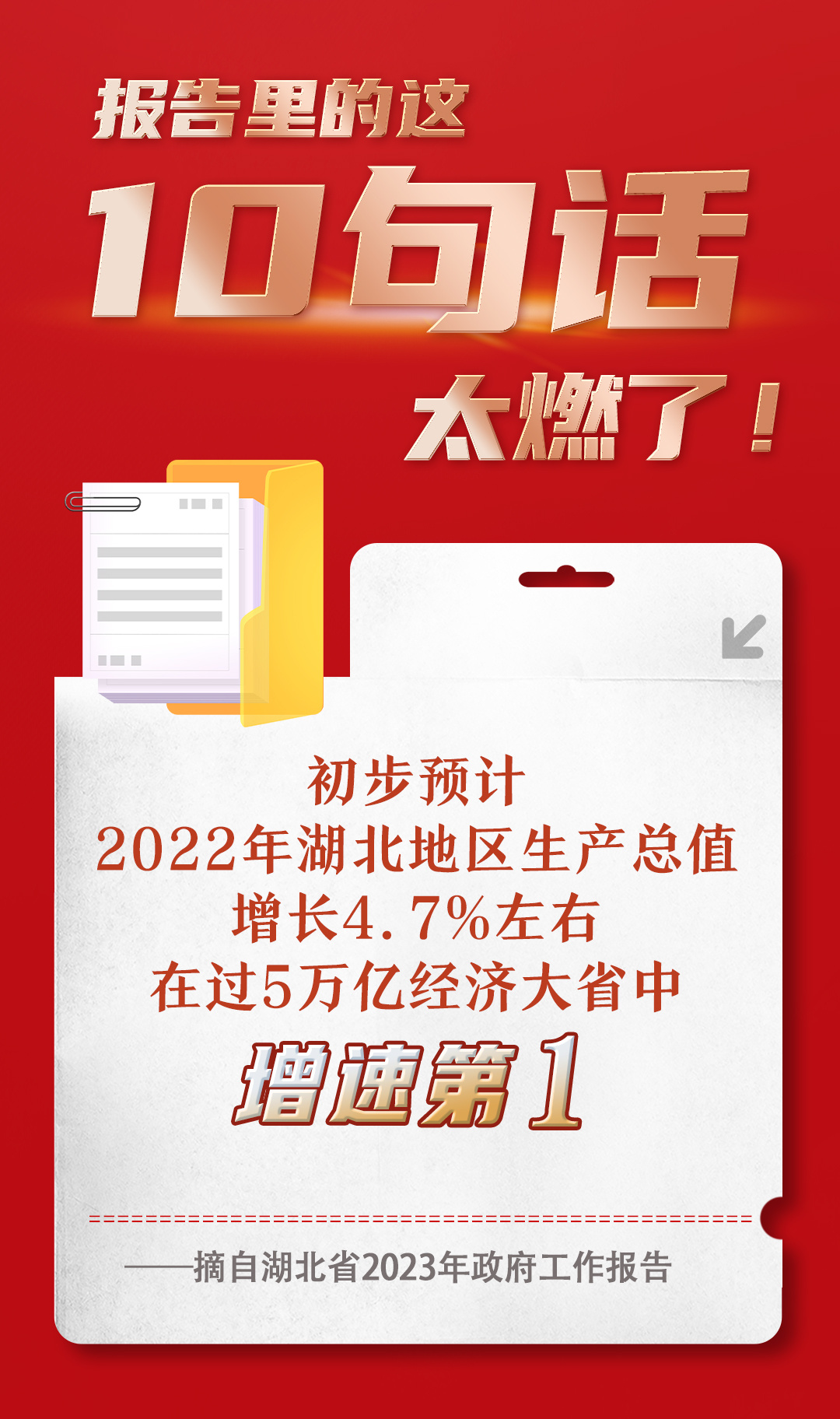 海报丨报告里的这10句话太燃了！